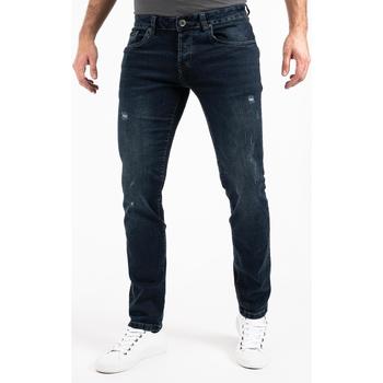 Kleidung Herren Hosen Peak Time Slim-fit-Jeans München Blau
