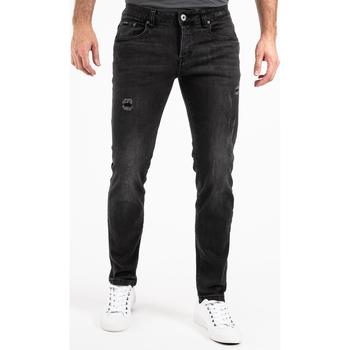 Kleidung Herren Hosen Peak Time Slim-fit-Jeans München Grau
