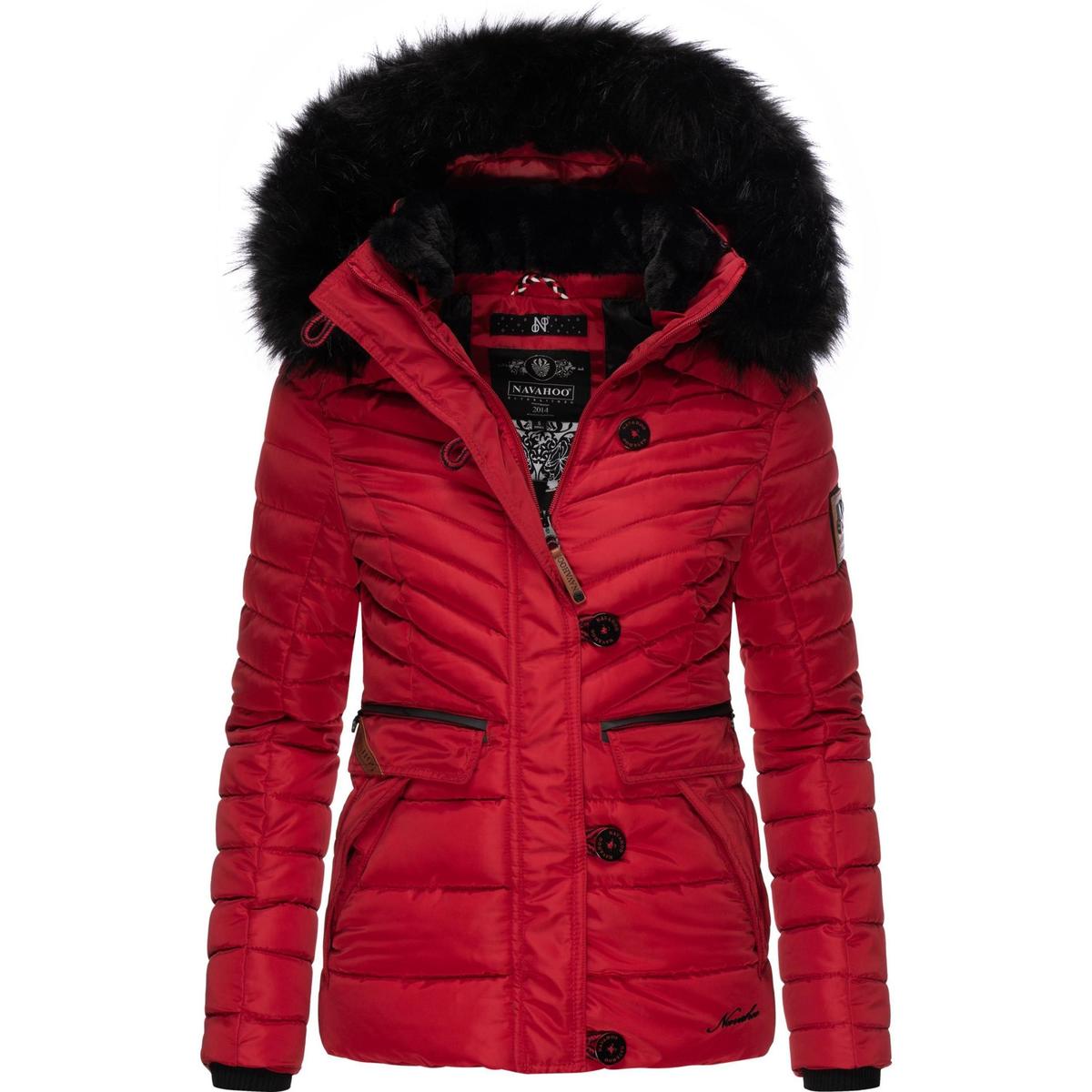 Navahoo Winterjacke Wisteriaa Rot - Kleidung Jacken Damen 119,95 €