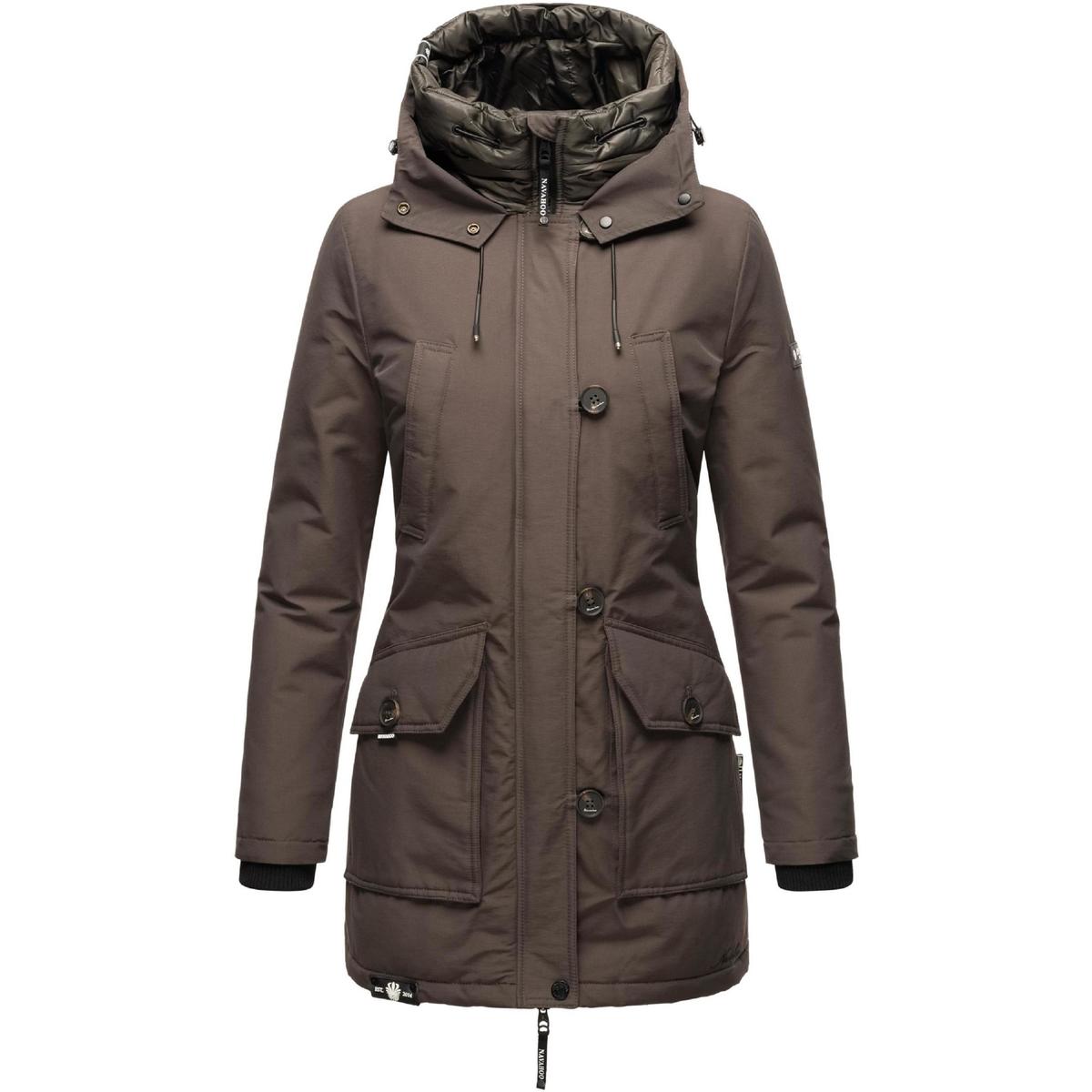 Winterjacke Damen Jacken Freezestoorm Kleidung 129,95 Navahoo - € Schwarz