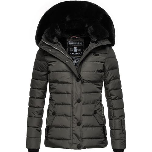 Winterjacke Damen Milianaa € Kleidung Navahoo Jacken Grau - 124,95
