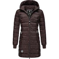 Kleidung Damen Jacken Ragwear Steppjacke Tiasa Long Braun