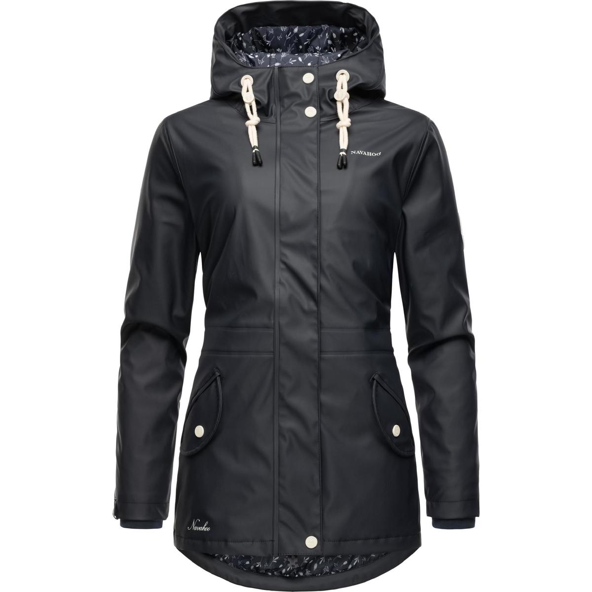 Kleidung Damen Jacken Navahoo Regenjacke Ocean Heart Blau