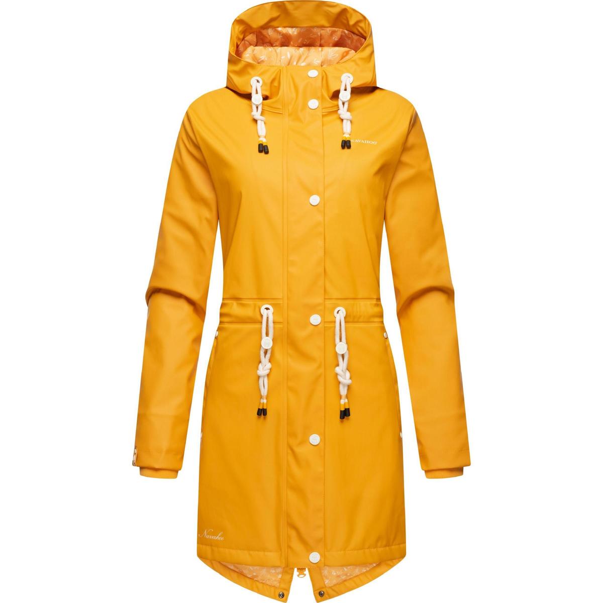 Navahoo Regenjacke Flower of Ocean Gelb - Kleidung Jacken Damen 119,95 €