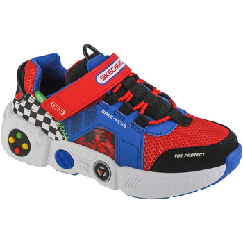 Schuhe Jungen Sneaker Low Skechers Gametronix Rot