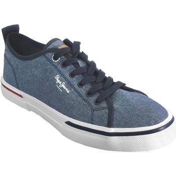 Schuhe Herren Sneaker Low Pepe jeans Kenton smart Blau