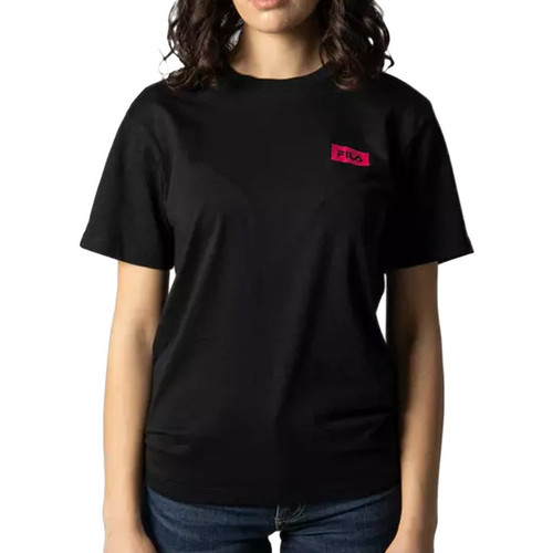 Kleidung Damen T-Shirts & Poloshirts Fila FAW0142 Schwarz