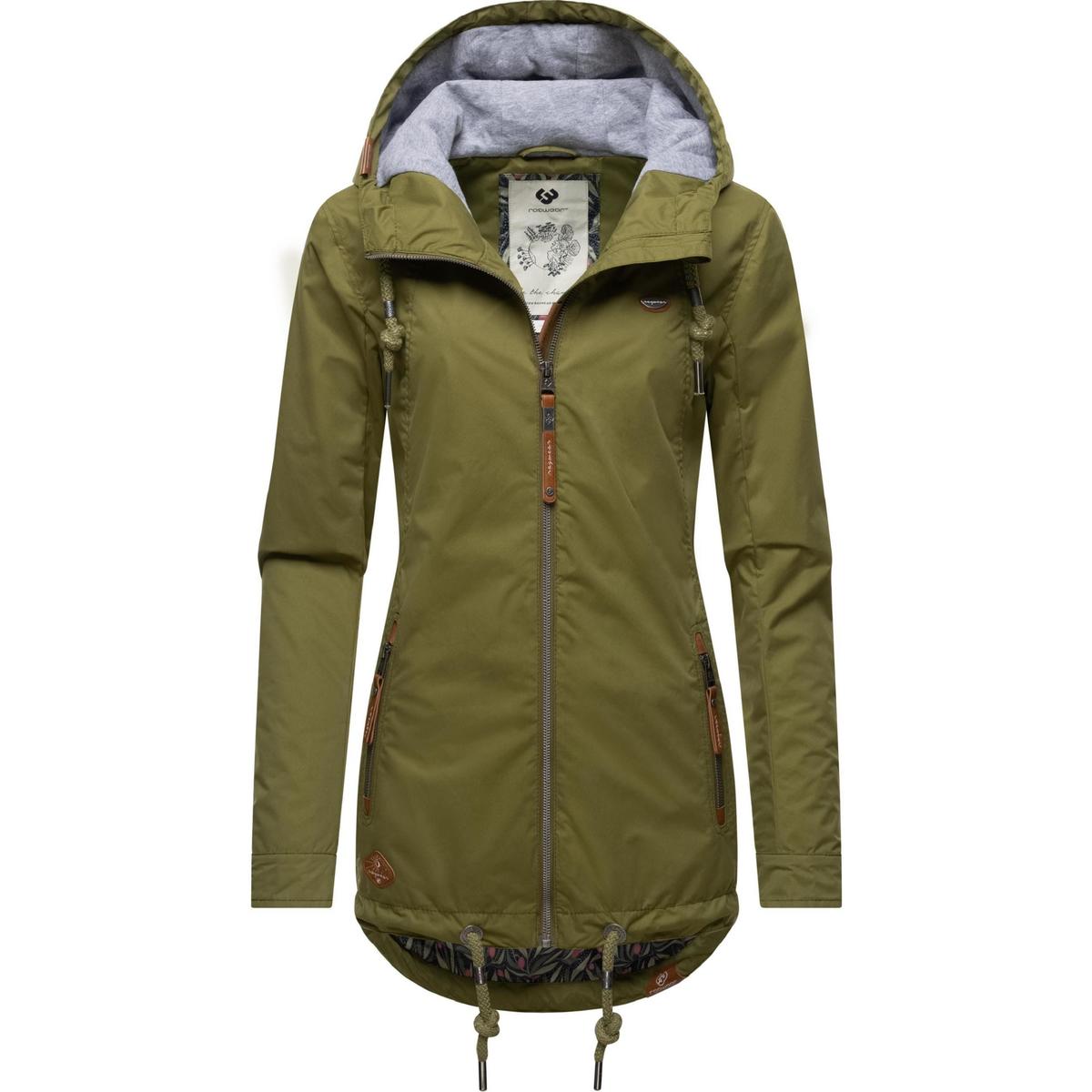 Ragwear Übergangsjacke Zuzka Grün - Kleidung Jacken Damen 119,99 € | Übergangsjacken