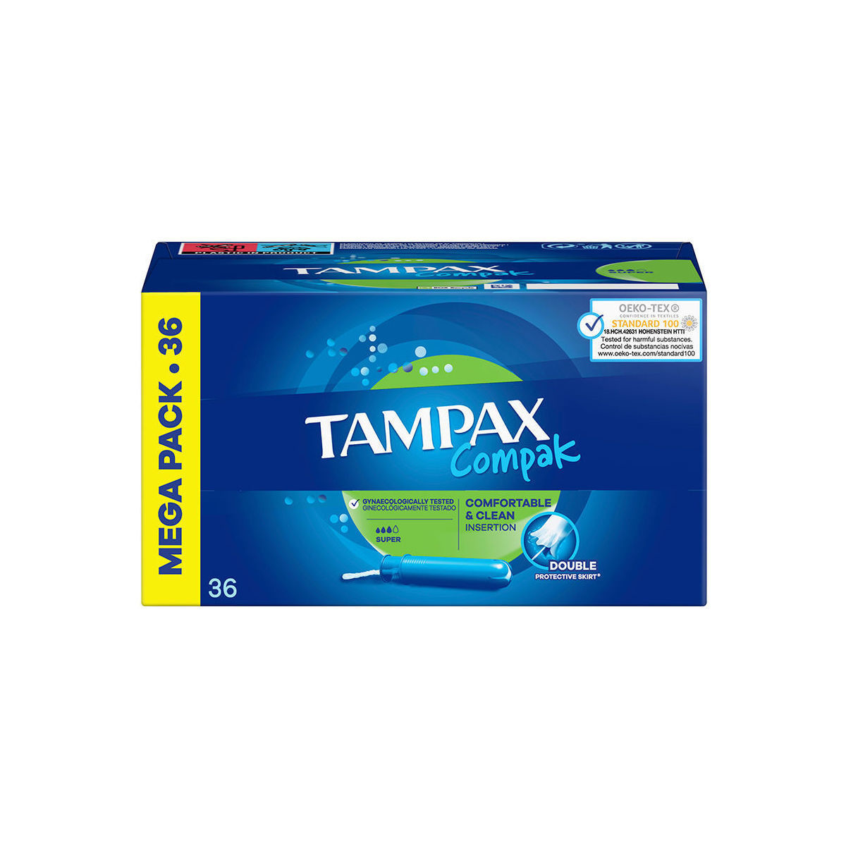 Beauty Damen Accessoires Körper Tampax Compak Tampón Super 