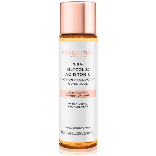 Beauty Gesichtsreiniger  Revolution Skincare Glycolic Acid Tonic 2,5% Cleanse And Condition Skin Tone 