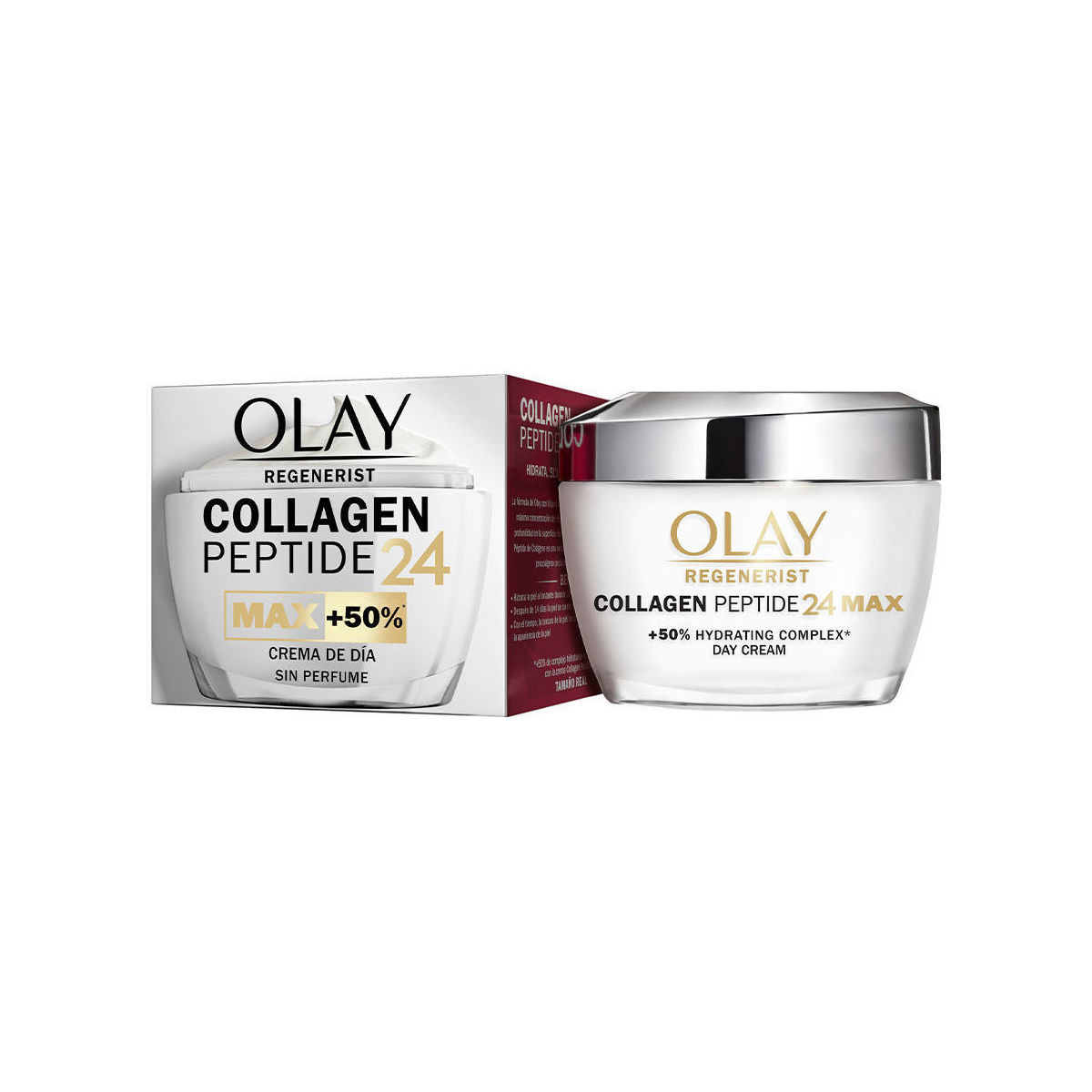 Beauty pflegende Körperlotion Olay Regenerist Collagen Peptide24 Max Tagescreme 