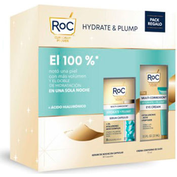 Beauty Anti-Aging & Anti-Falten Produkte Roc Hydrate + Plump Hyaluronsäure Serum Lot 