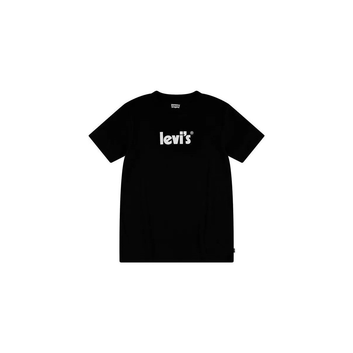 Kleidung Mädchen T-Shirts & Poloshirts Levi's 9EE539 SHORT SLEEVE-023 BLACK Schwarz