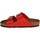 Schuhe Damen Hausschuhe Birkenstock Arizona BF Rot