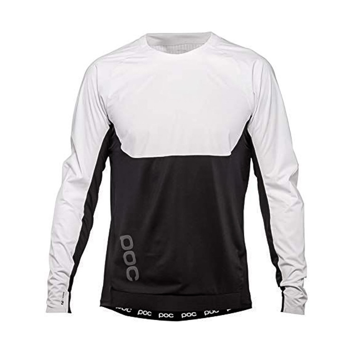Kleidung Herren T-Shirts & Poloshirts Poc 52300-8001 RACEDAY DH JERSEY HYDROGEN WHITE/URANIUM BLACK Multicolor