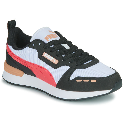 Schuhe Damen Sneaker Low Puma PUMA R78 Schwarz / Rot / Weiss