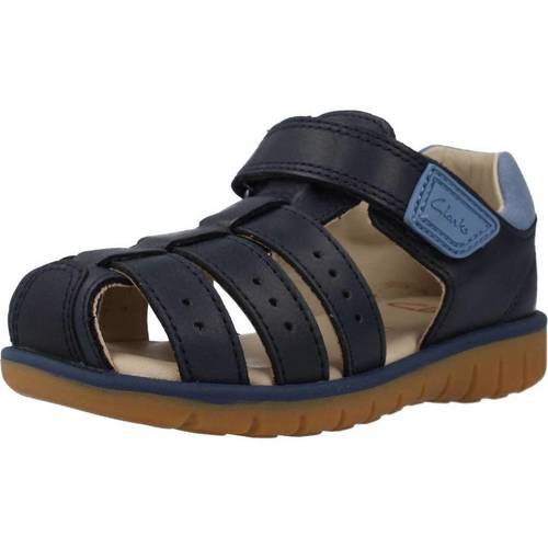 Schuhe Jungen Sandalen / Sandaletten Clarks ROAM BAY T Blau