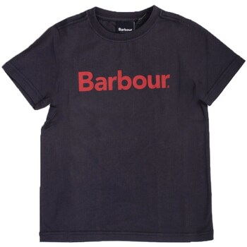 Kleidung Jungen T-Shirts Barbour CTS0060 Blau