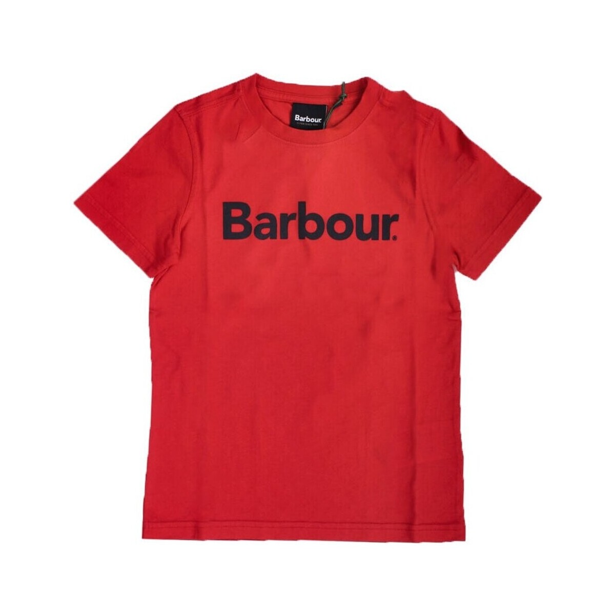 Kleidung Jungen T-Shirts Barbour CTS0060 Rot