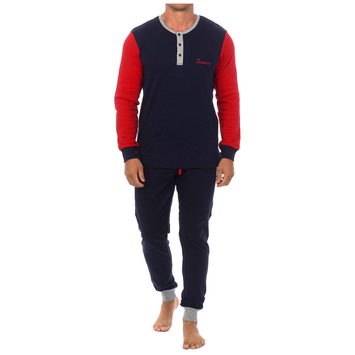 Kleidung Herren Pyjamas/ Nachthemden Abanderado A0CHI-1PR Blau
