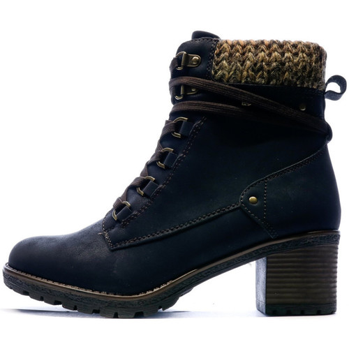Schuhe Damen Low Boots Relife 921430-50 Blau