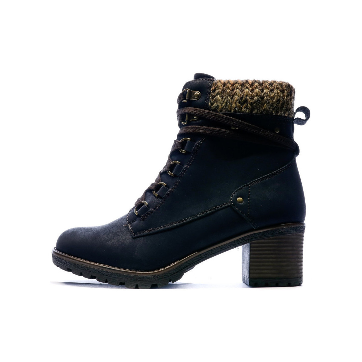 Schuhe Damen Low Boots Relife 921430-50 Blau