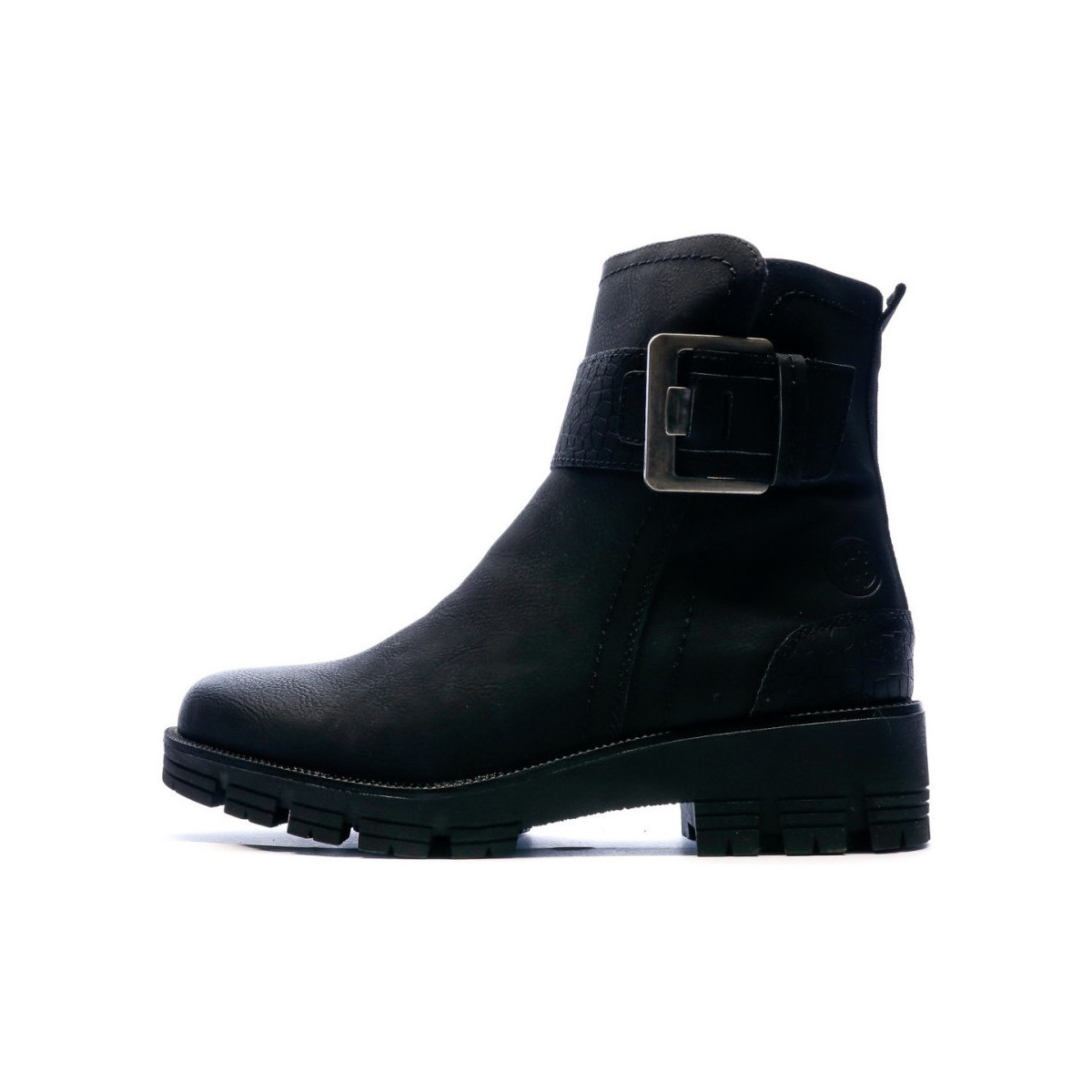 Schuhe Damen Low Boots Relife 921360-50 Schwarz