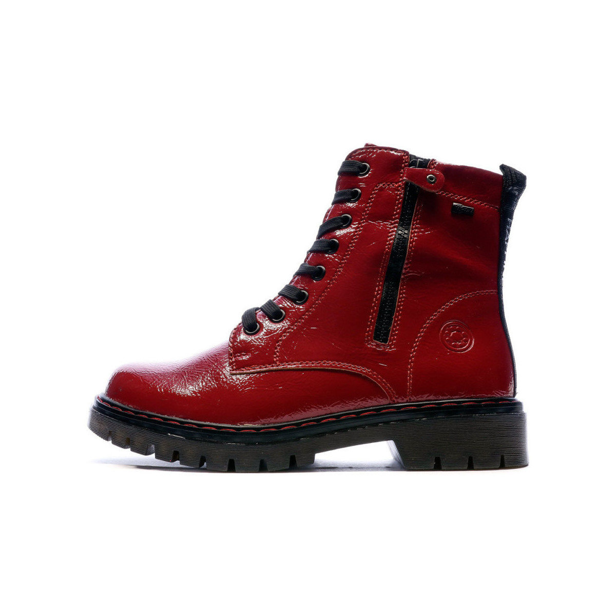 Schuhe Damen Sneaker High Relife 921341-50 Rot