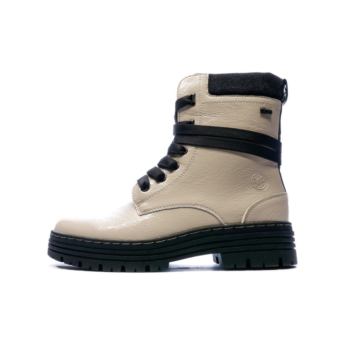 Schuhe Damen Sneaker High Relife 921250-50 Beige