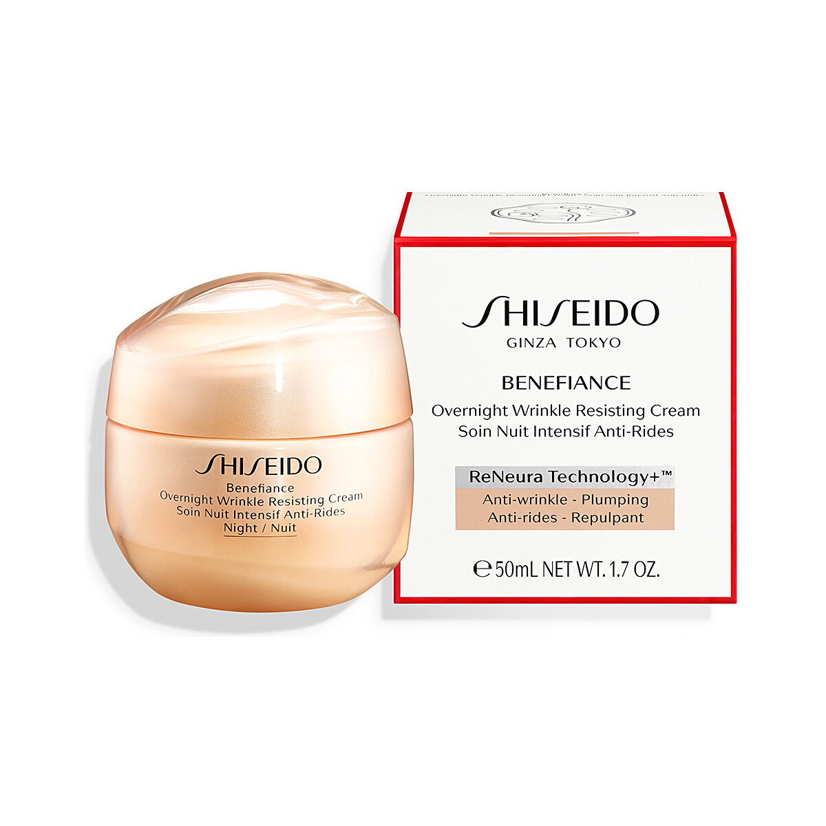 Beauty Damen Eau de parfum  Shiseido Benefiance Overnight Wrinkle Resisting Cream - 50ml Benefiance Overnight Wrinkle Resisting Cream - 50ml