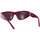 Uhren & Schmuck Damen Sonnenbrillen Balenciaga Dynasty Sonnenbrille BB0095S 017 Violett