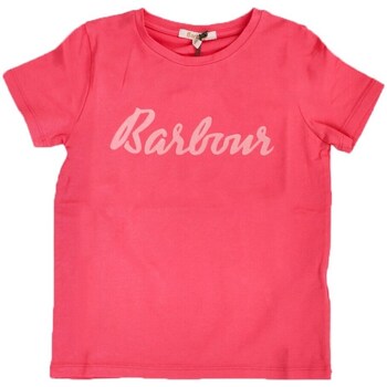 Kleidung Mädchen T-Shirts Barbour GTS0081 Rosa