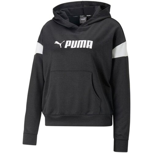 Kleidung Damen Sweatshirts Puma Sport  Fit Tech Knit Hoodie 523079/001 Schwarz