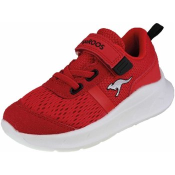 Schuhe Mädchen Babyschuhe Kangaroos Maedchen fiery red (mittel-schwarz) 02097-6173 K-IR Fast EV Rot