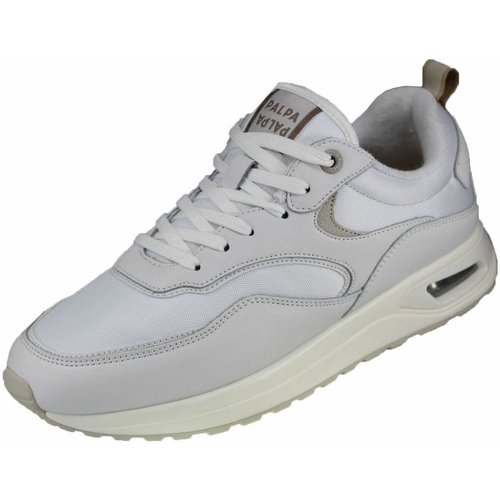 Schuhe Damen Sneaker Palpa white-simply taupe () PBL0001J-3063 Weiss