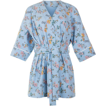 Kleidung Damen Pyjamas/ Nachthemden Lisca Negligé Posh  Cheek Blau