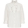 Kleidung Damen Tops / Blusen La Strada Camisa Neela Broderie - Star White Weiss