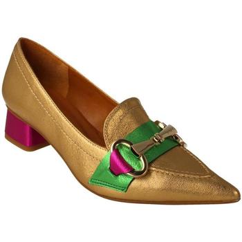 Schuhe Damen Slipper Dura & Dura  Gold