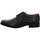 Schuhe Herren Derby-Schuhe & Richelieu Luca Benini Business MS-016R04 Schwarz