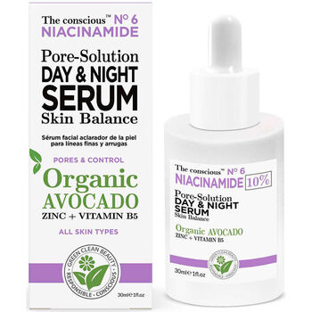 Beauty gezielte Gesichtspflege The Conscious™ Niacinamide Pore-solution Day & Night Serum Organic Avocado 