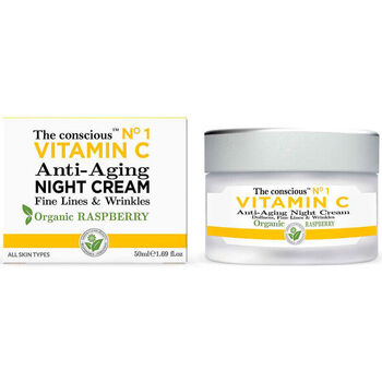 Beauty pflegende Körperlotion The Conscious™ Vitamin C Anti-aging Night Cream Organic Raspberry 