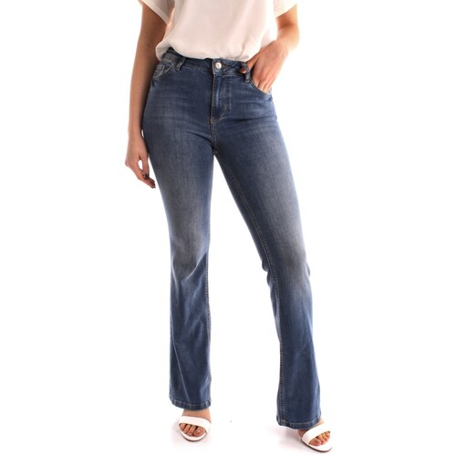 Kleidung Damen Fließende Hosen/ Haremshosen Liu Jo UXX043D4538 Blau