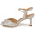 Schuhe Damen Sandalen / Sandaletten Menbur 23698 Silbern