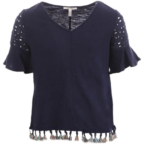 Kleidung Mädchen T-Shirts & Poloshirts Teddy Smith 51005759D Blau