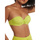Kleidung Damen Bikini Ober- und Unterteile Lisca Badeanzug-Oberteil Bandeau Balconnet Palma Grün