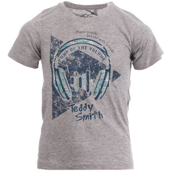 Kleidung Jungen T-Shirts & Poloshirts Teddy Smith 61005438D Grau
