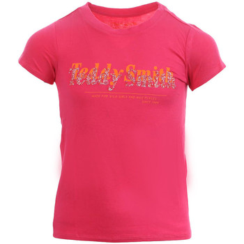 Kleidung Mädchen T-Shirts & Poloshirts Teddy Smith 51006337D Rosa