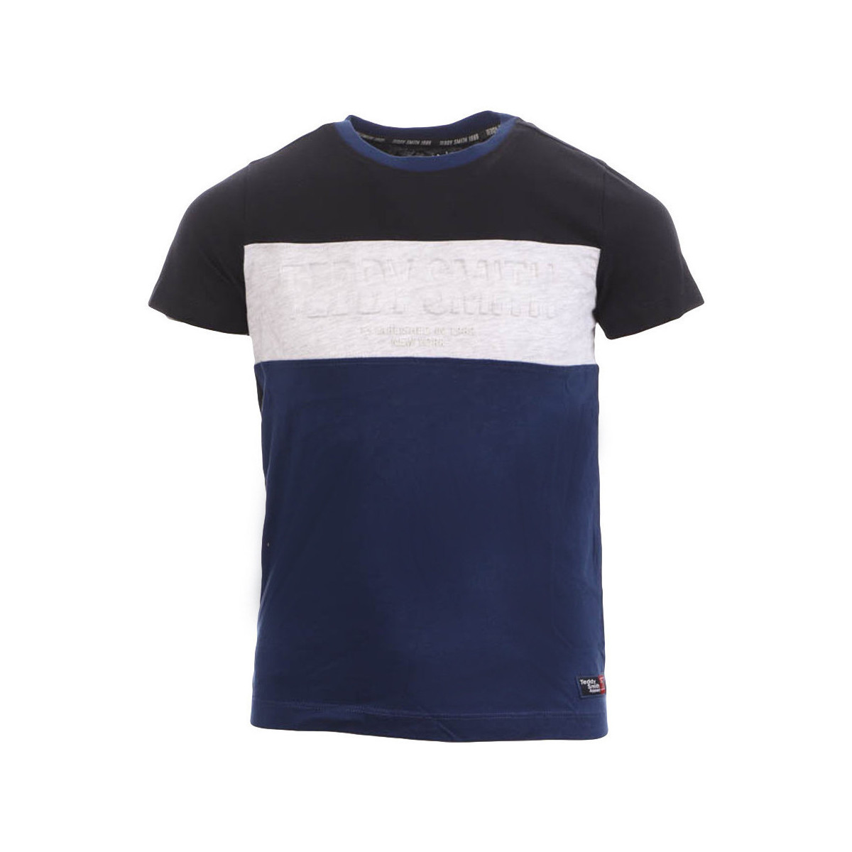 Kleidung Jungen T-Shirts & Poloshirts Teddy Smith 61006528D Blau