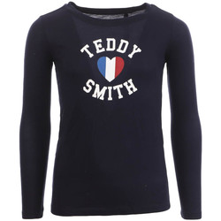 Kleidung Mädchen T-Shirts & Poloshirts Teddy Smith 51005816D Blau