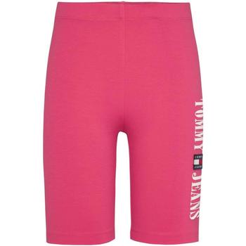 Kleidung Damen Shorts / Bermudas Tommy Jeans  Rosa